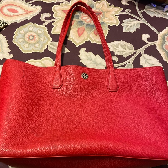 Tory Burch Handbags - Red Tory Burch Tote